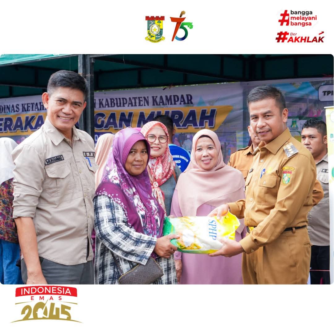 GPM Resmi Buka Bupati Kampar Ahmad Yuzar di Kecamatan Bangkinang Kota