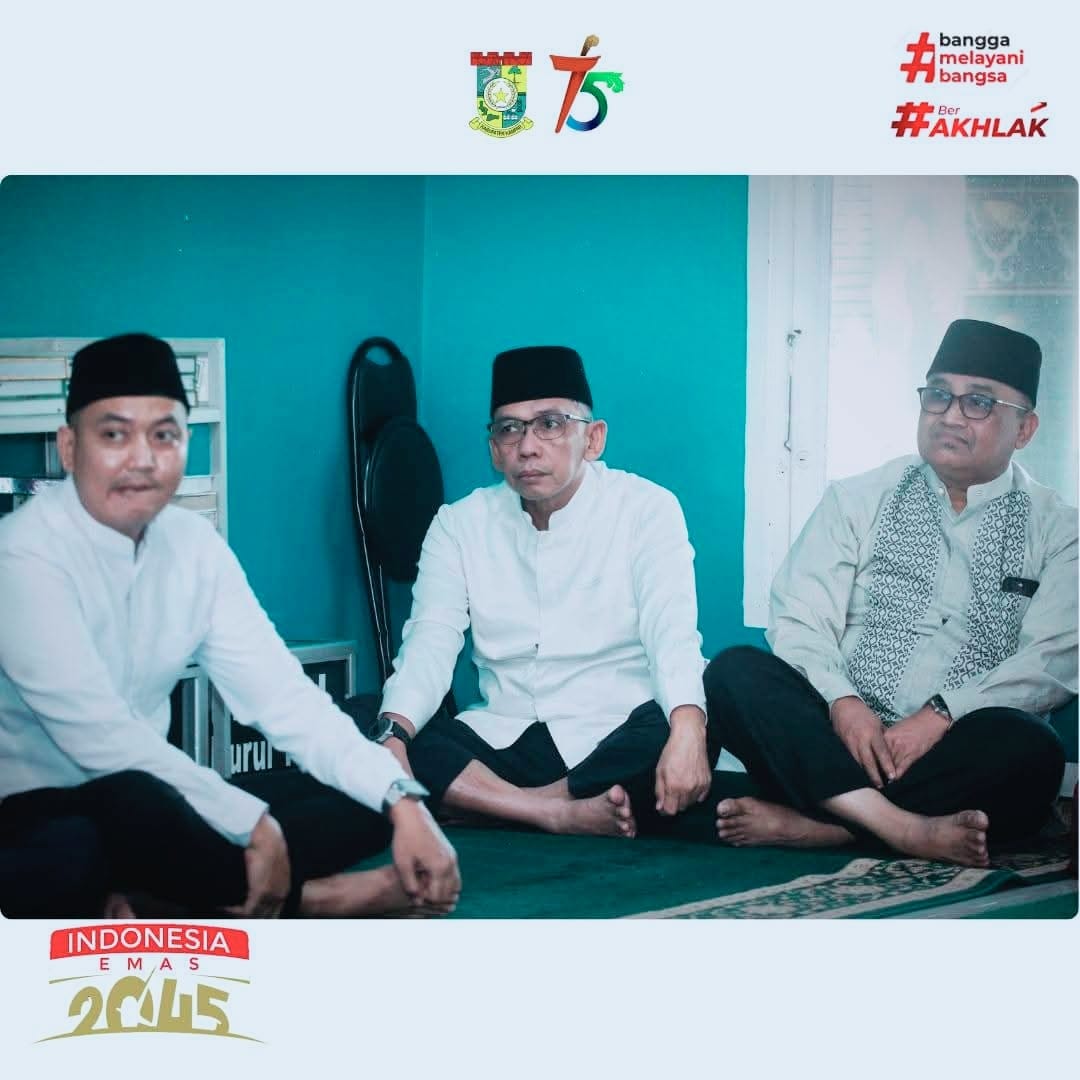 Sekda Kampar Laksanakan Safari Ramadhan Desa Sungai Petai   