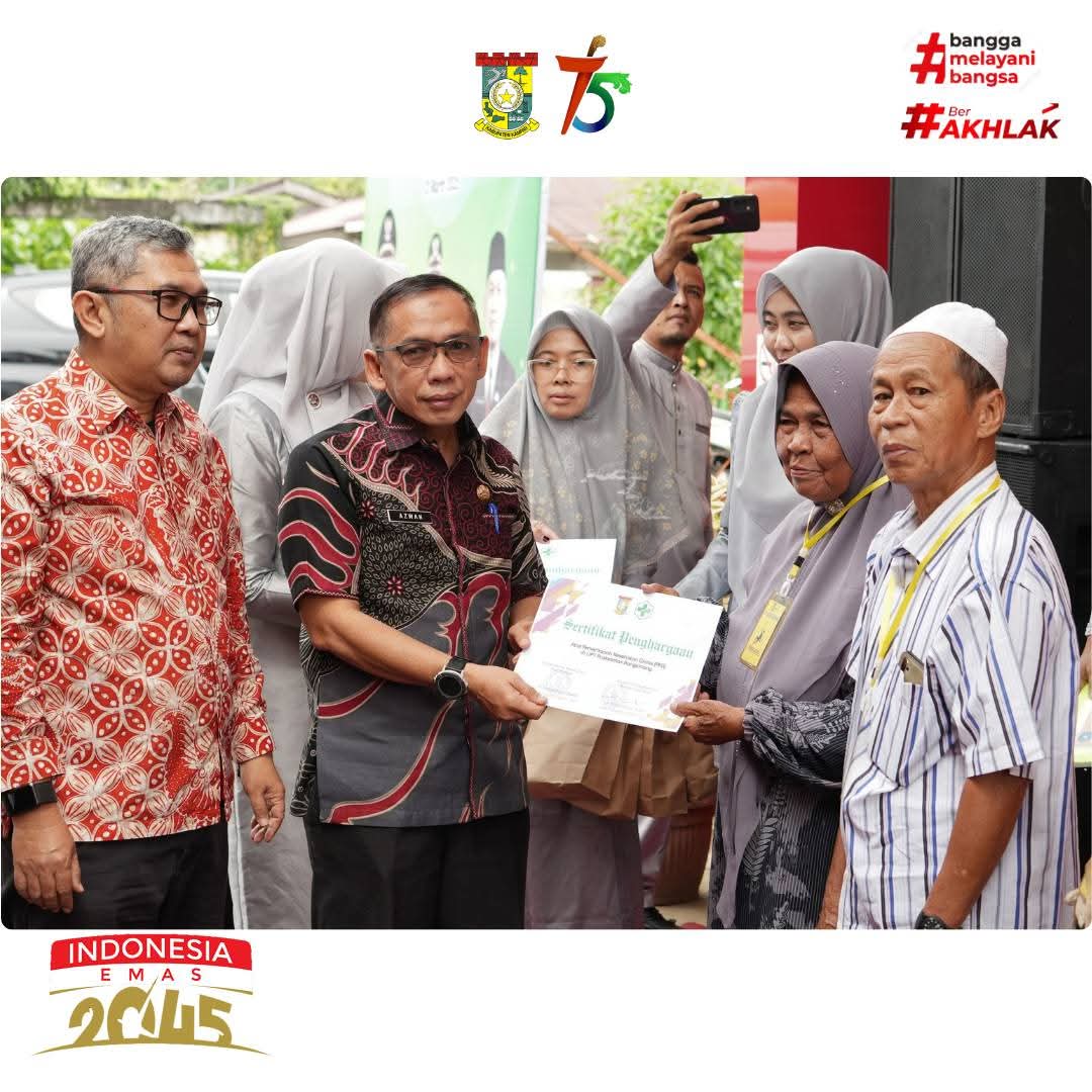 Asisten III Setda Kampar Resmi Buka Simulasi Pemeriksaan Kesehatan Gratis di UPT Puskesmas Bangkinang Kota
