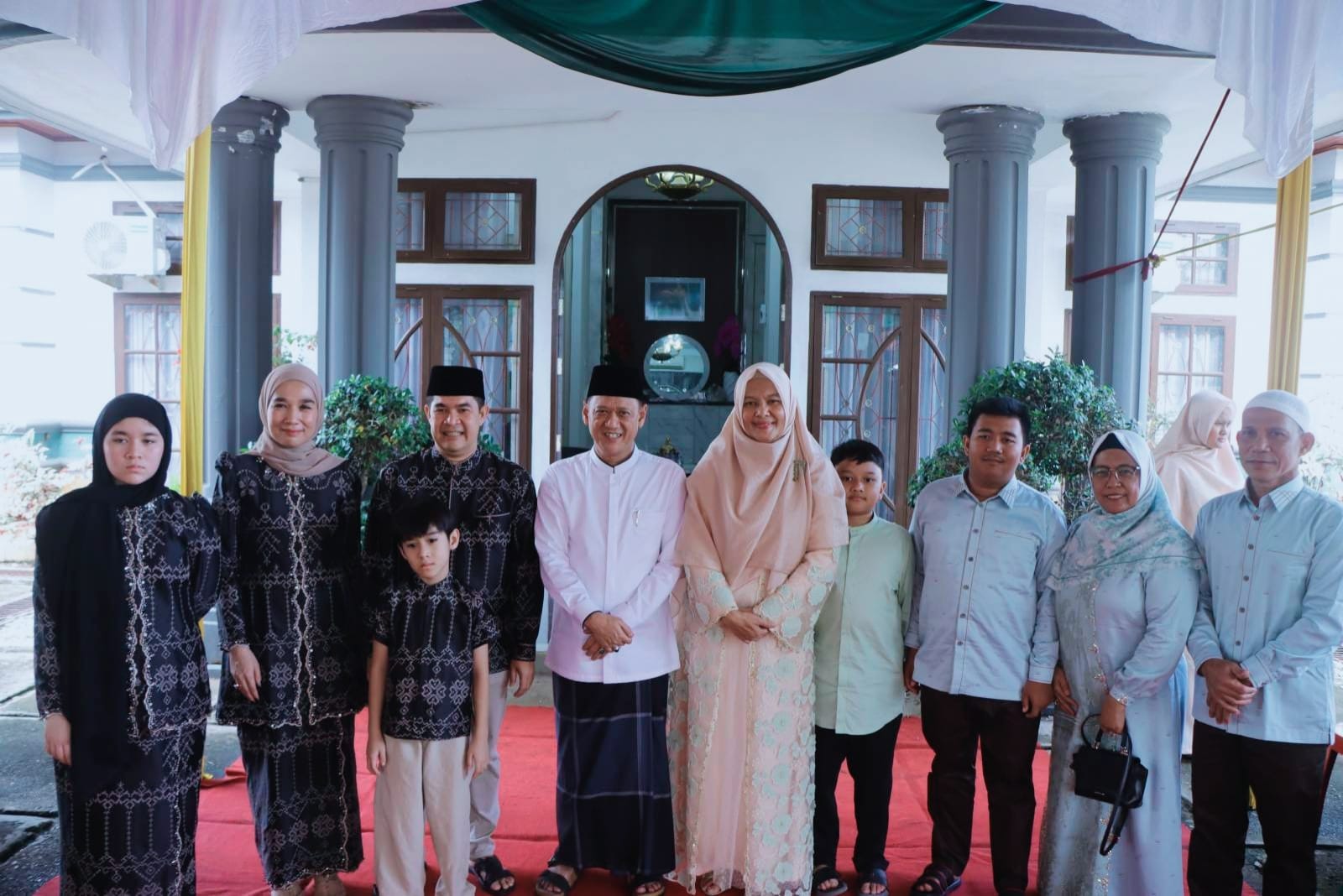 Sekretaris Daerah Kampar Hambali Gelar Open House di Rumah Dinas