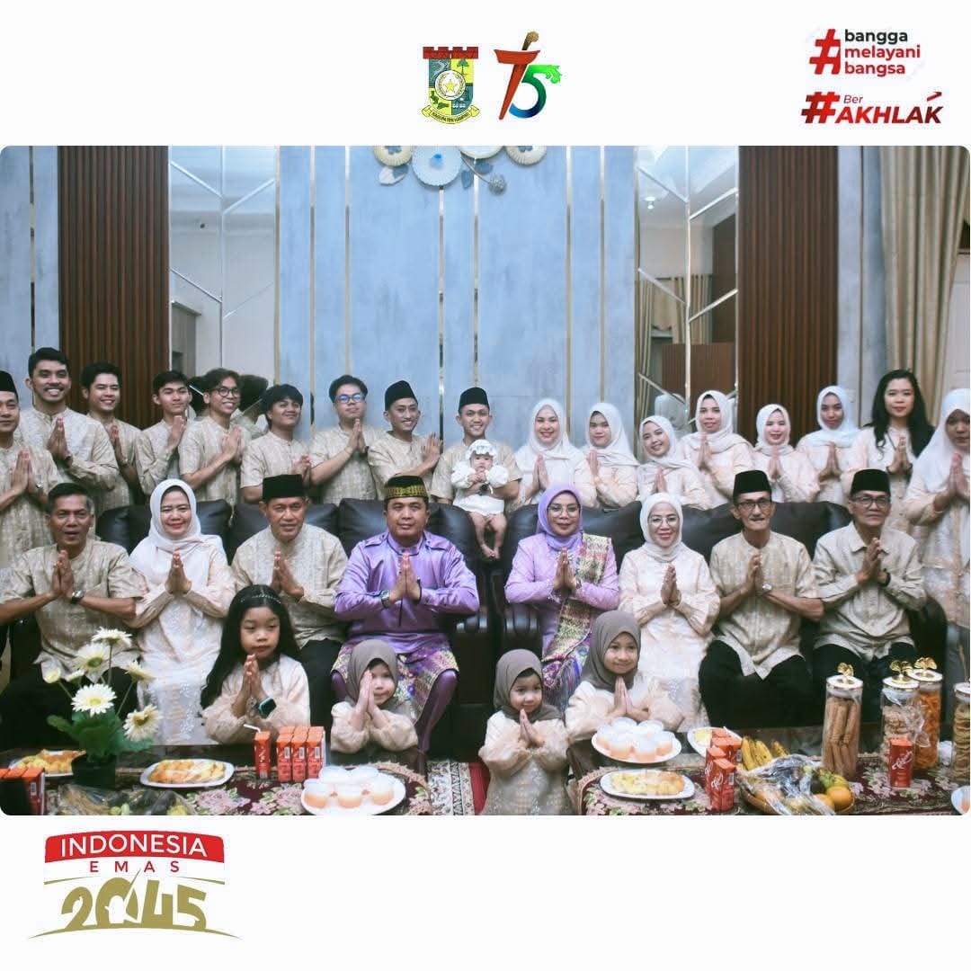 Sempena Idul Fitri 1446 H, Wabup Kampar Selenggarakan Open House Bagi Masyarakat