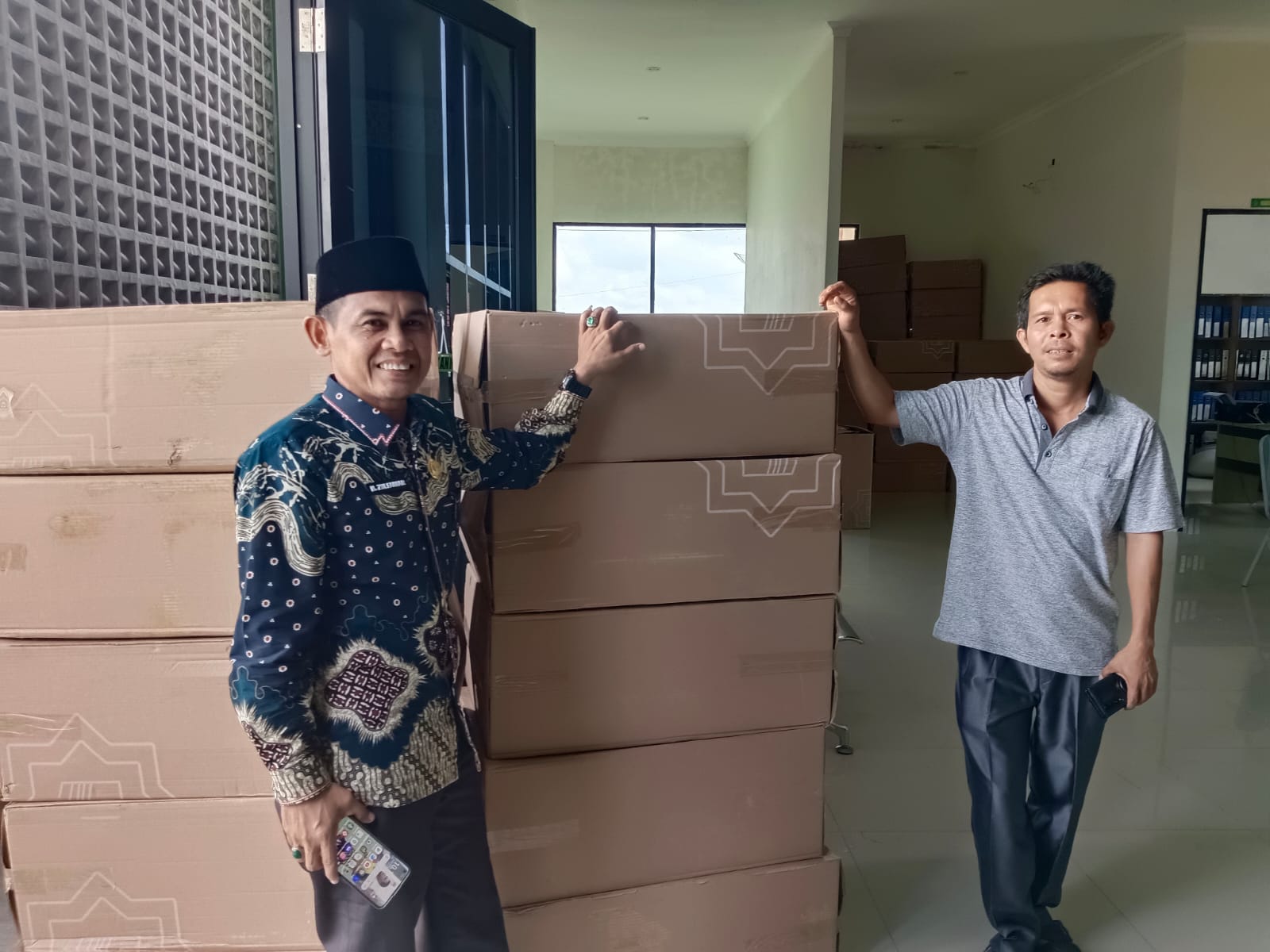 Kasi Haji Zulfaimar : 558 Koper JCH Kampar Sudah Kita Dibagikan