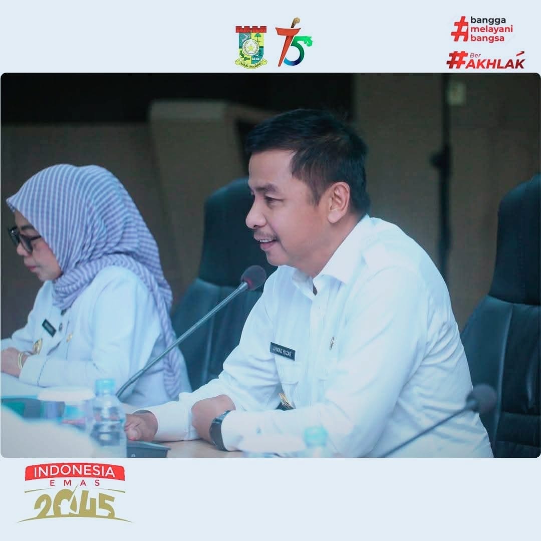 Bupati Kampar Ahmad Yuzar Pimpin Rapat Bersama PDAM Tirta Kampar