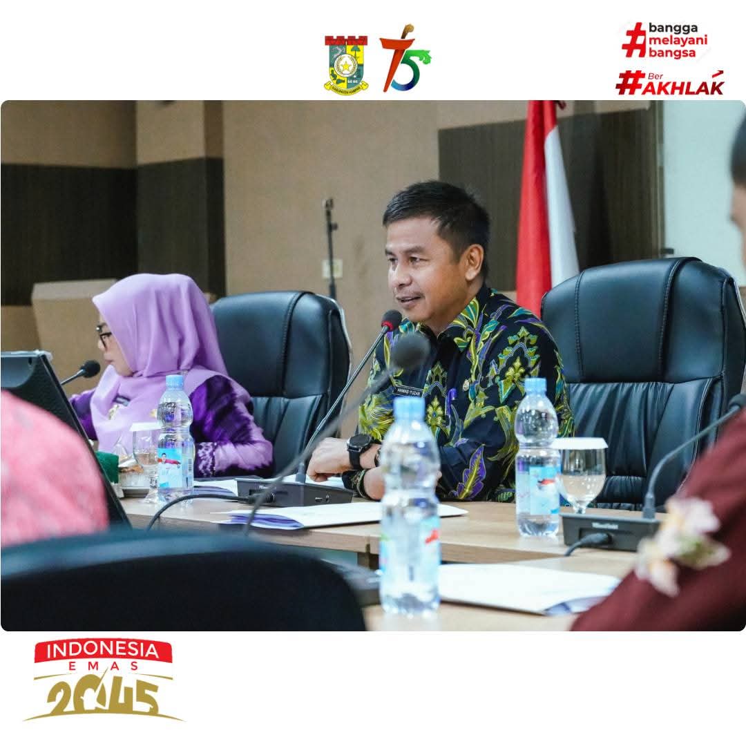Bupati Kampar Ahmad Yuzar Pimpin Rapat Rencana Kerja PD Kampar Aneka Karya   