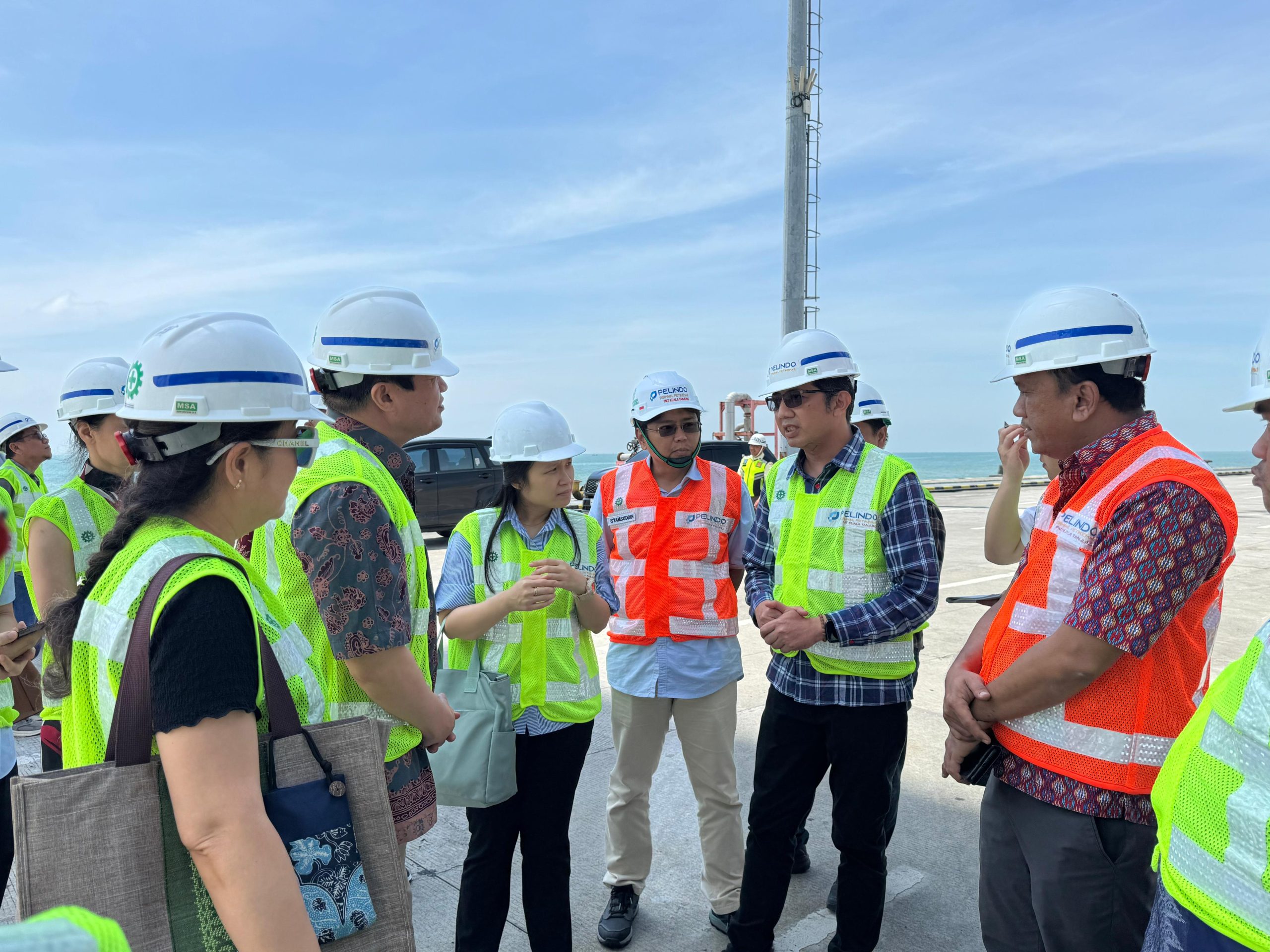 Kunjungan Konsulat Jenderal Republik Rakyat Tiongkok di Medan ke Kawasan Industri Kuala Tanjung