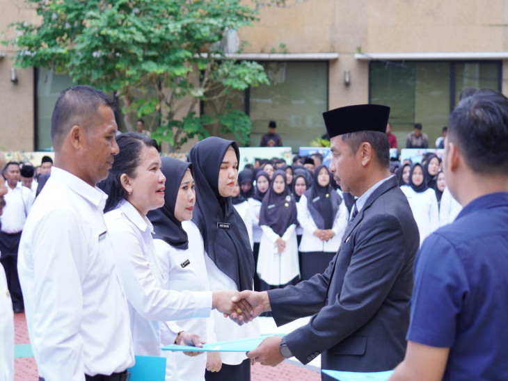 Resmi Dilantik, Raut Gembira Terpancar dari Ribuan CPNS dan PPPK Kabupaten Kampar