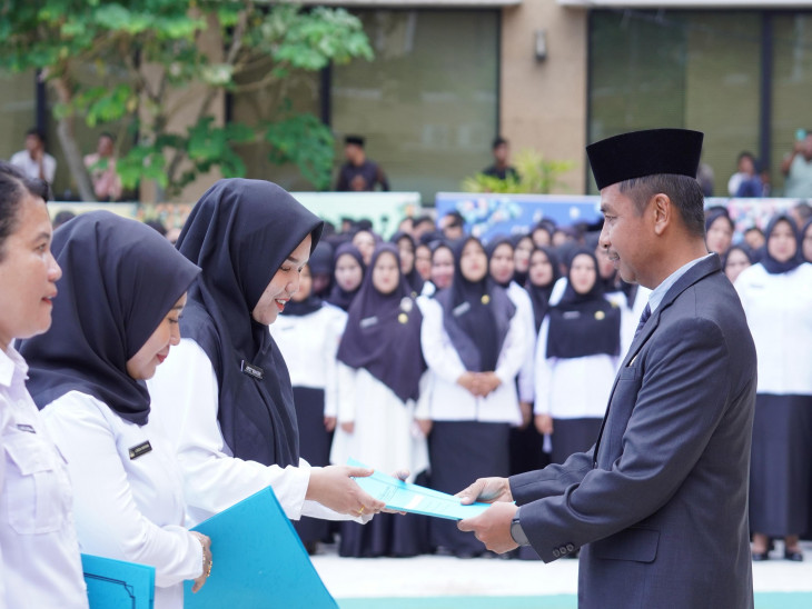 Usai Serahkan SK, Bupati Kampar Hampiri CPNS dan PPPK Kabupaten Kampar