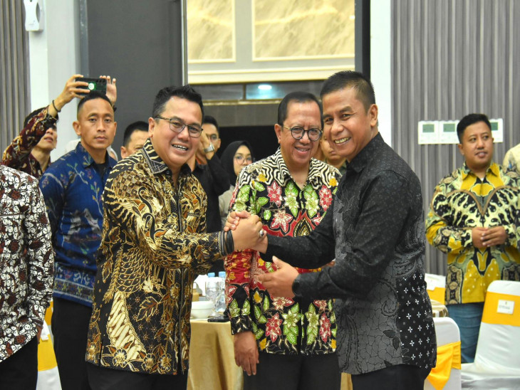 Pisah Sambut Kajari Kampar Sapta Putra Kepada Dwianto Prihartono, Bupati Kampar Sampaikan Mohon Do’a dan Sinergitas Dalam Menjalankan Roda Pemerintahan Yang Lebih Baik