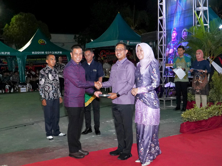 Bupati Kampar Lepas Sambut Dandim 0313/KPR, Penyerahan Estafet Kepemimpinan Letkol Inf. Setiawan Hadi Nugroho Kepada Letkol Czi. Satryadi Prabowo