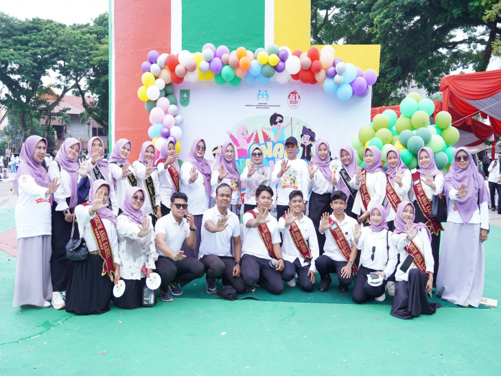 Wakil Bupati Kampar Hadiri Langsung Puncak Peringatan HAN Ke-41 Tahun 2025 di Kabupaten Inhu