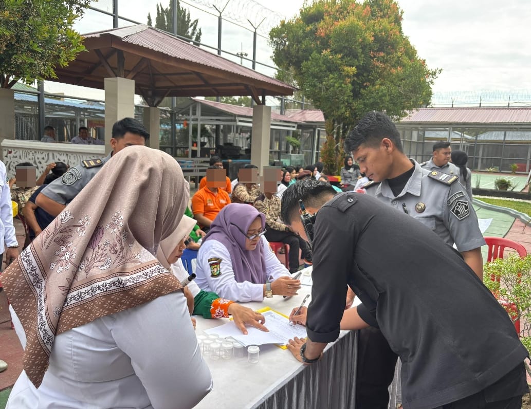 BNK Kampar dan Lapas Bangkinang Perkuat Sinergi Cegah Peredaran Narkoba melalui Tes Urine