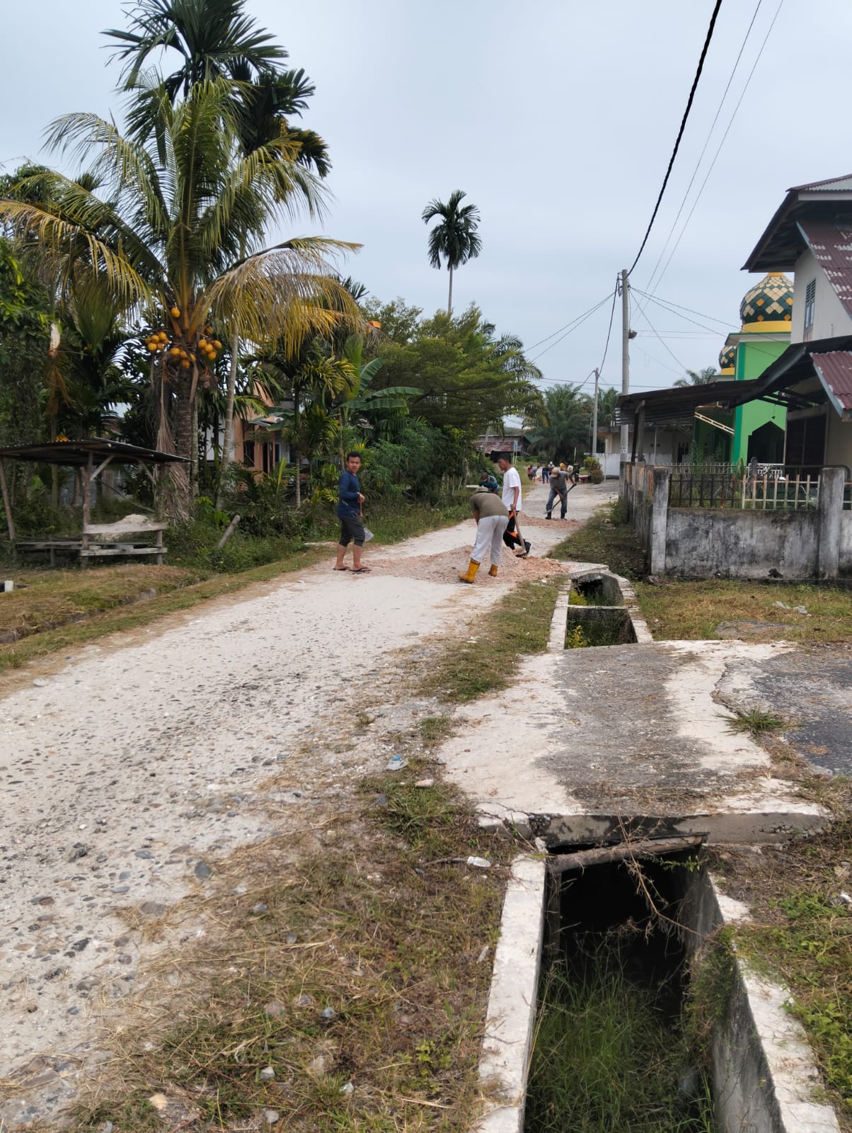 Warga Desa Salo Gelar Gotong Royong Massal: Pacu Pembangunan dan Pererat Silaturahmi Warga Desa Salo Gelar Gotong Royong Massal: Pacu Pembangunan dan Pererat Silaturahmi