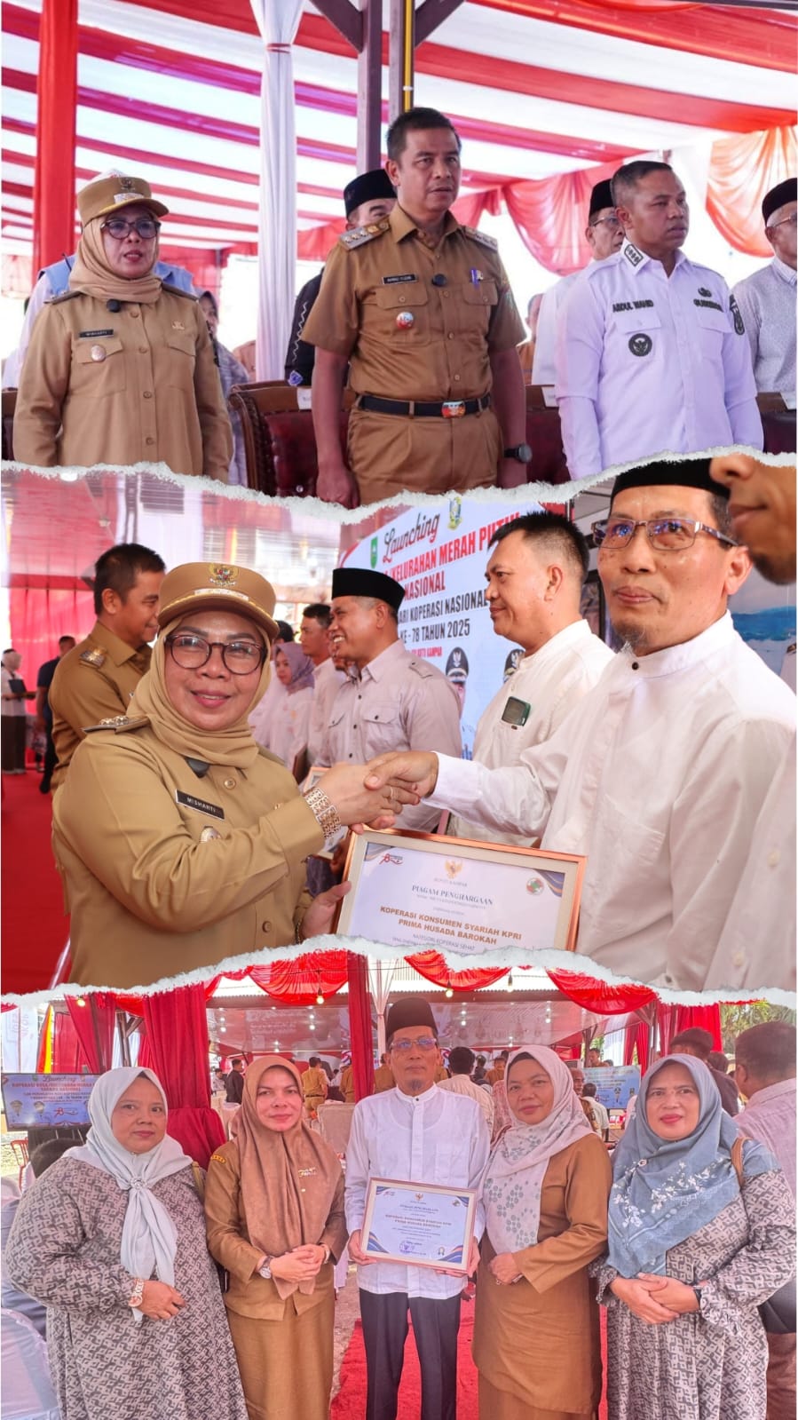 Koperasi Konsumen Syariah KPRI Prima Husada Barokah Kembali Raih Piagam Penghargaan “Koperasi Sehat” di Harkopnas ke-78 Kabupaten Kampar