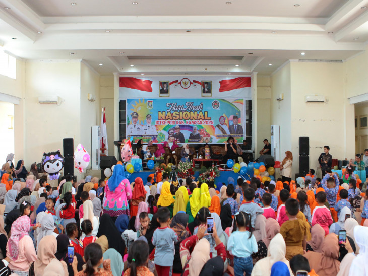 Wujudkan Anak Hebat, Indonesia Kuat Menuju Indonesia Emas 2045, Wabup Misharti ; Didik Anak-anak Sejak Dini Dengan Hati