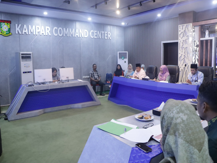 Wabup Kampar Hadiri Rilis Inflasi Kabupaten Kampar Bulan Juli 2025 Oleh BPS Kabupaten Kampar