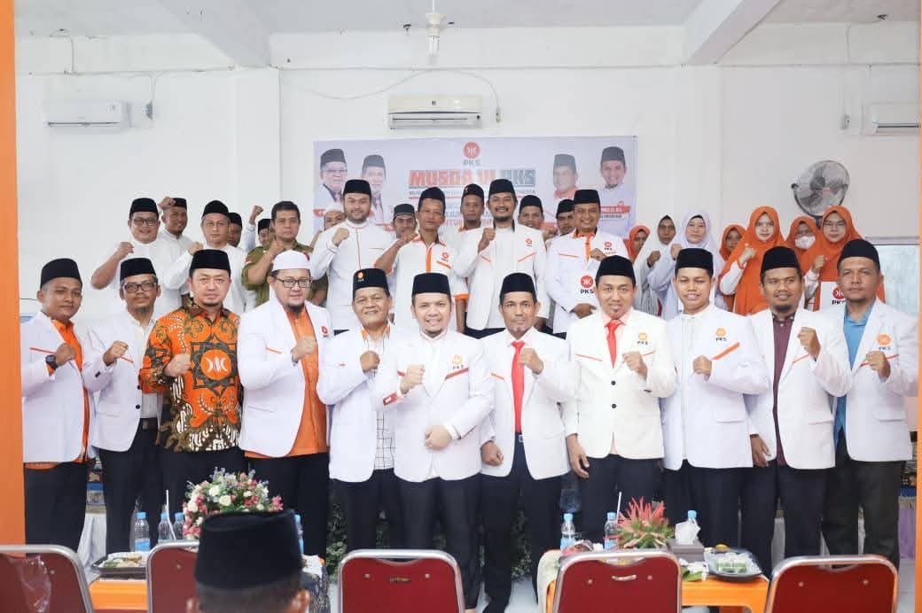 Berlangsung Secara Sederhana, DPW Riau Lantik Pengurus DPD PKS Kampar