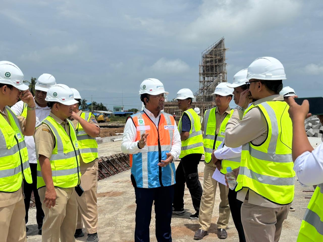 DPRD Batu Bara Tinjau Lokasi Proyek PT PPK di Kawasan Industri Kuala Tanjung
