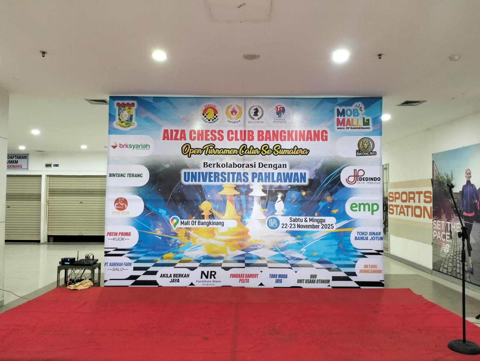 Ayo Merapat! Pembukaan Turnamen Catur se-Sumatera Aiza Chess Club Dimulai Siang Ini