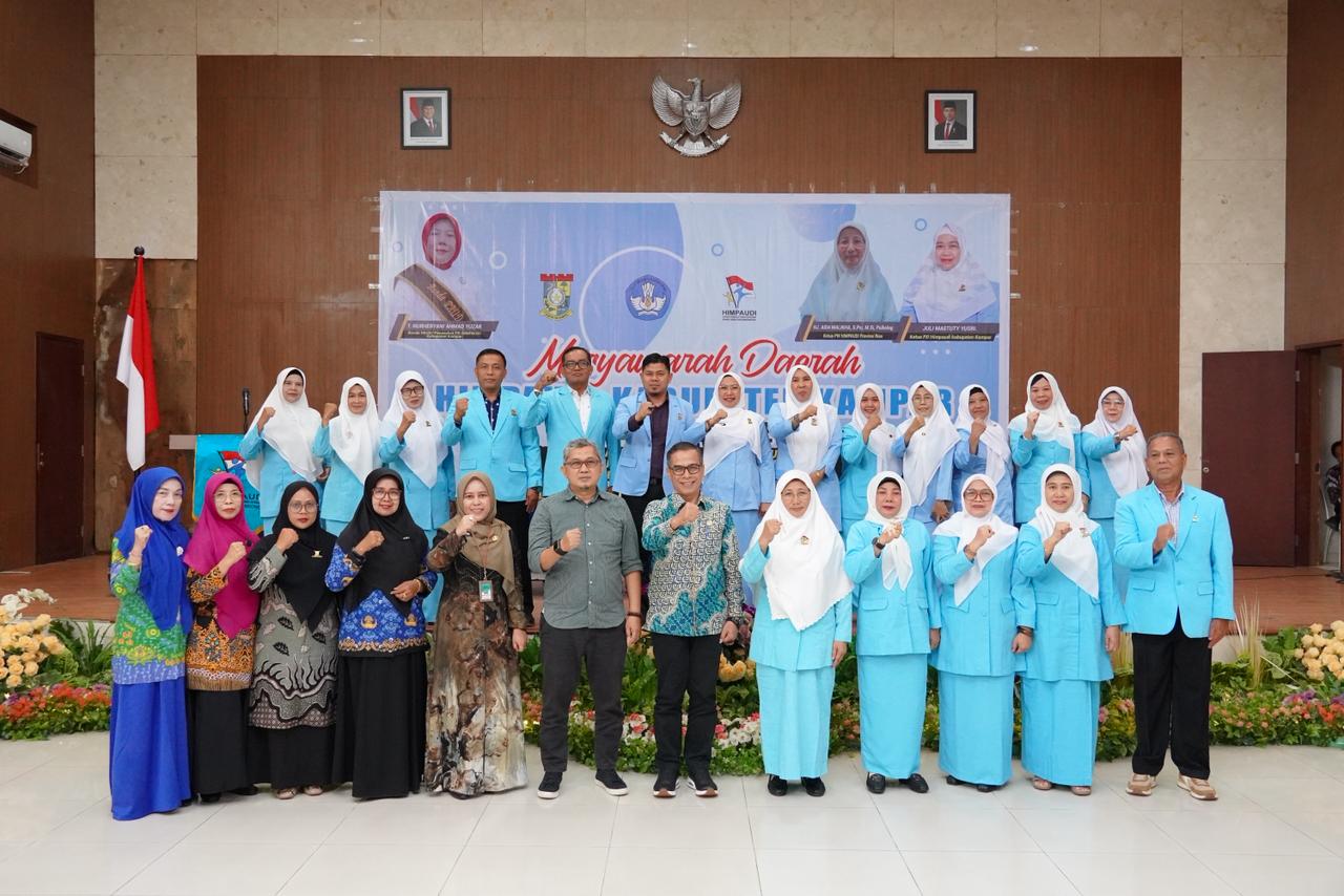 Disdikpora Kampar Siap Bersinergi dengan Pengurus Baru Himpaudi 2026–2030