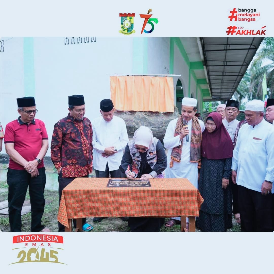 Wabup Kampar Resmikan Masjid Al-Fitriyah dan Peringati Isra Mi’raj Nabi Muhammad SAW 1447 H