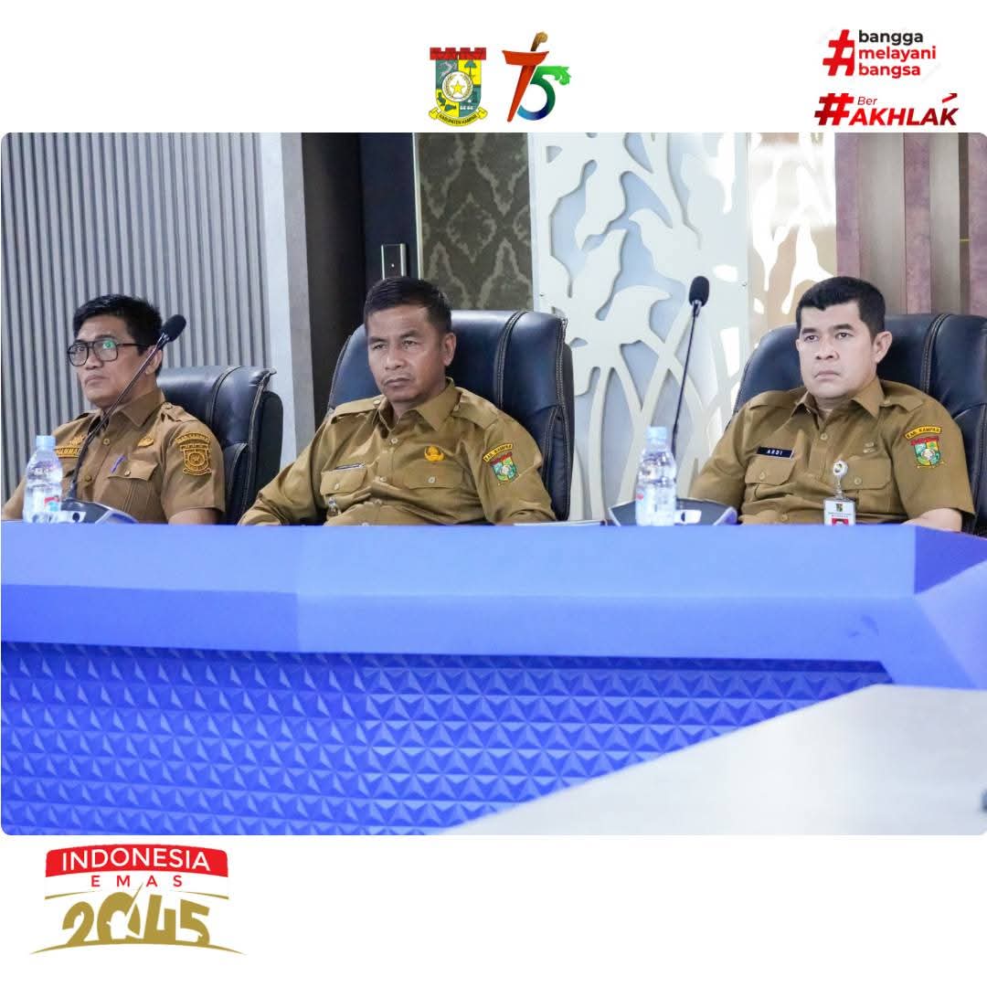 Bupati Kampar Ikuti Zoom Meeting Rakor Pengendalian Inflasi Bersama Kemendagri dan Kemendag