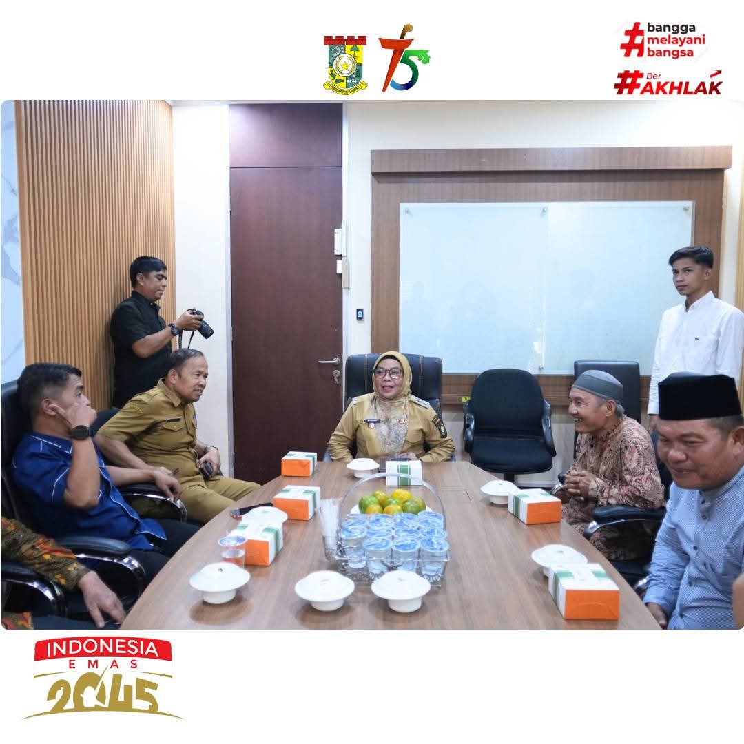 Wabup Kampar Terima Audiensi Ninik Mamak Lipat Kain Terkait Pembangunan MI