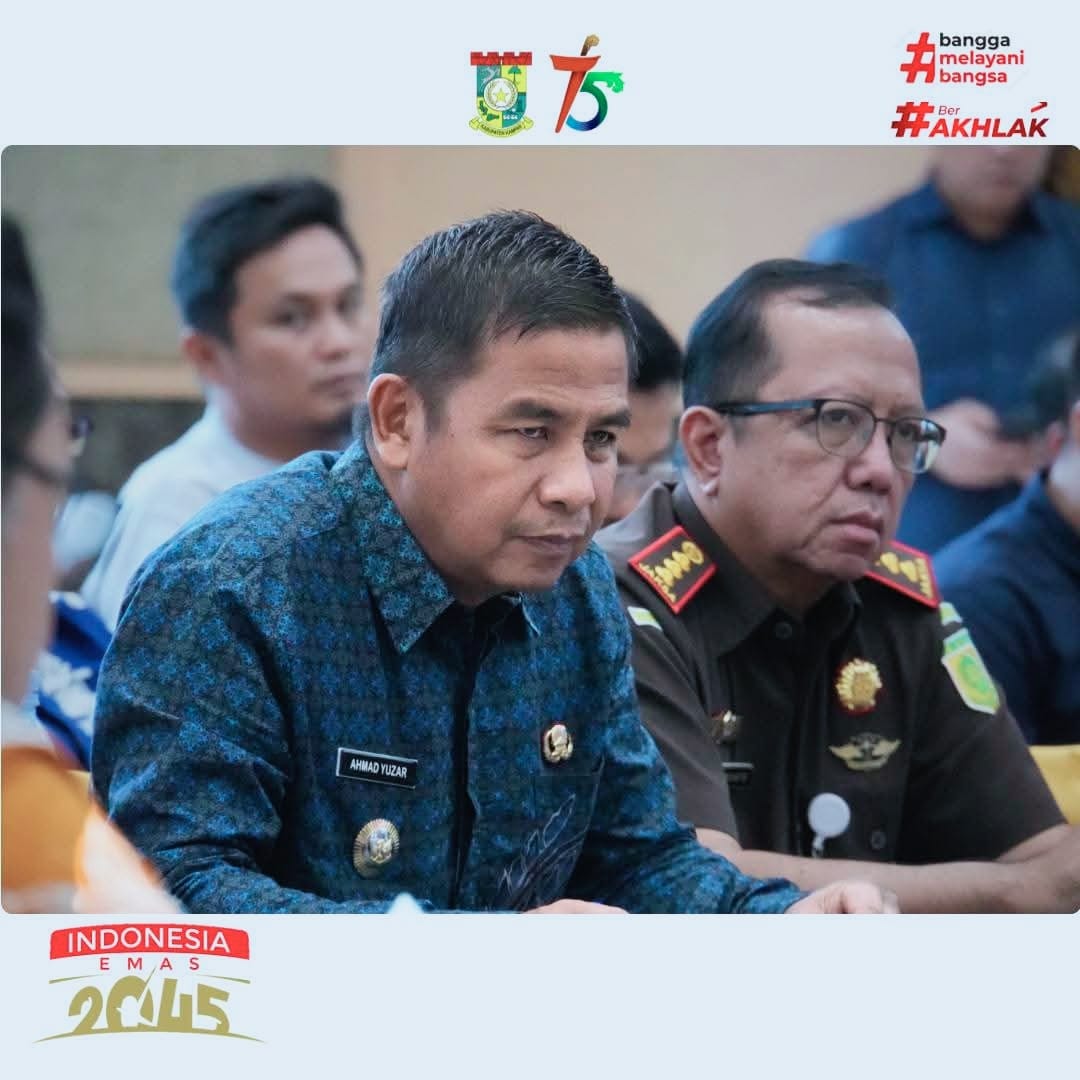 Bupati Kampar Lakukan Koordinasi Terkait Penyelesaian Lahan Tol Seksi Lingkar Pekanbaru di Kejati Riau