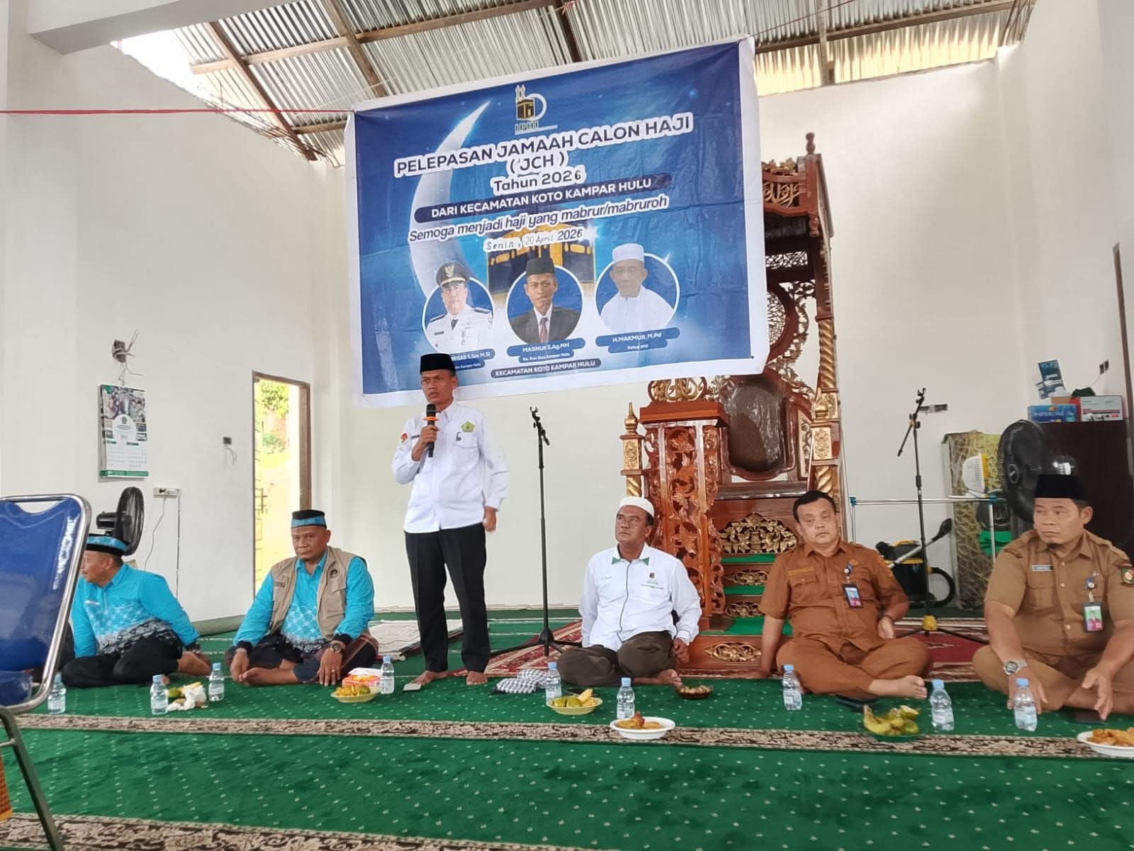 Harapan dan Doa Iringi Pelepasan Jamaah Haji dari Hulu Sungai Kampar