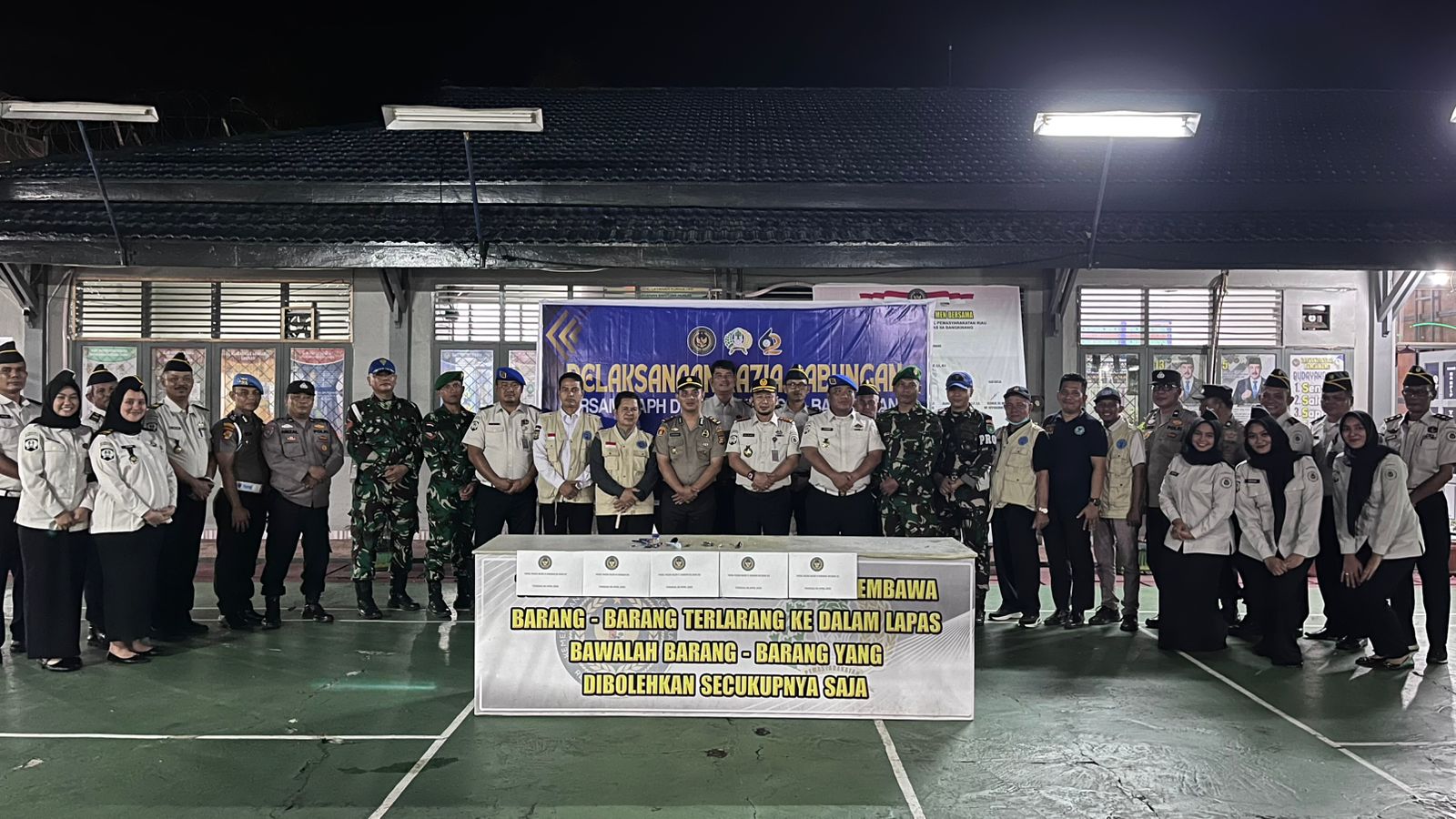 Sambut HBP ke-62, Lapas Kelas IIA Bangkinang Gelar Razia Gabungan Berantas Barang Terlarang Sambut HBP ke-62, Lapas Kelas IIA Bangkinang Gelar Razia Gabungan Berantas Barang Terlarang