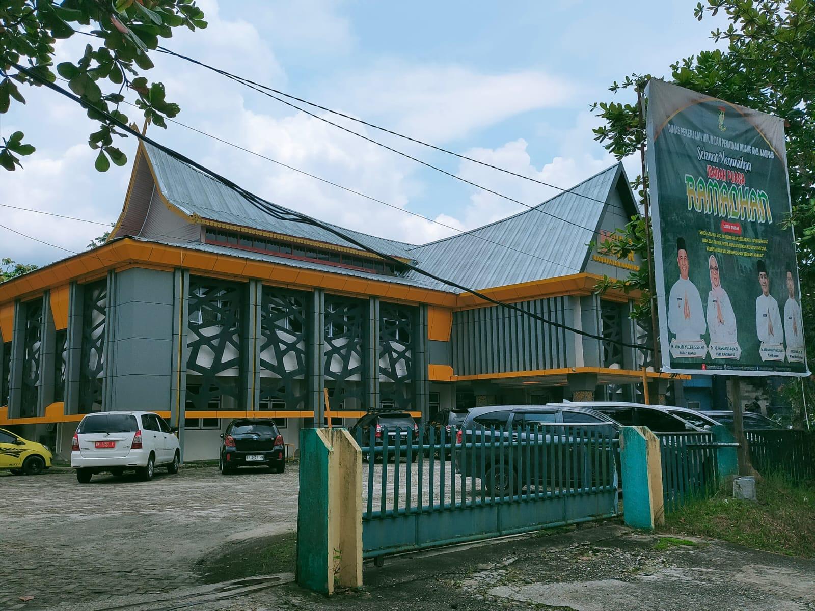 Pemkab Kampar Pastikan Kebocoran Islamic Center Bangkinang Telah Tertangani