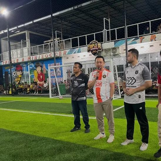 DPD PKS Kampar Apresiasi Turnamen Mini Soccer Kerjasama PWI Kampar dan Anggota Legislatif PKS