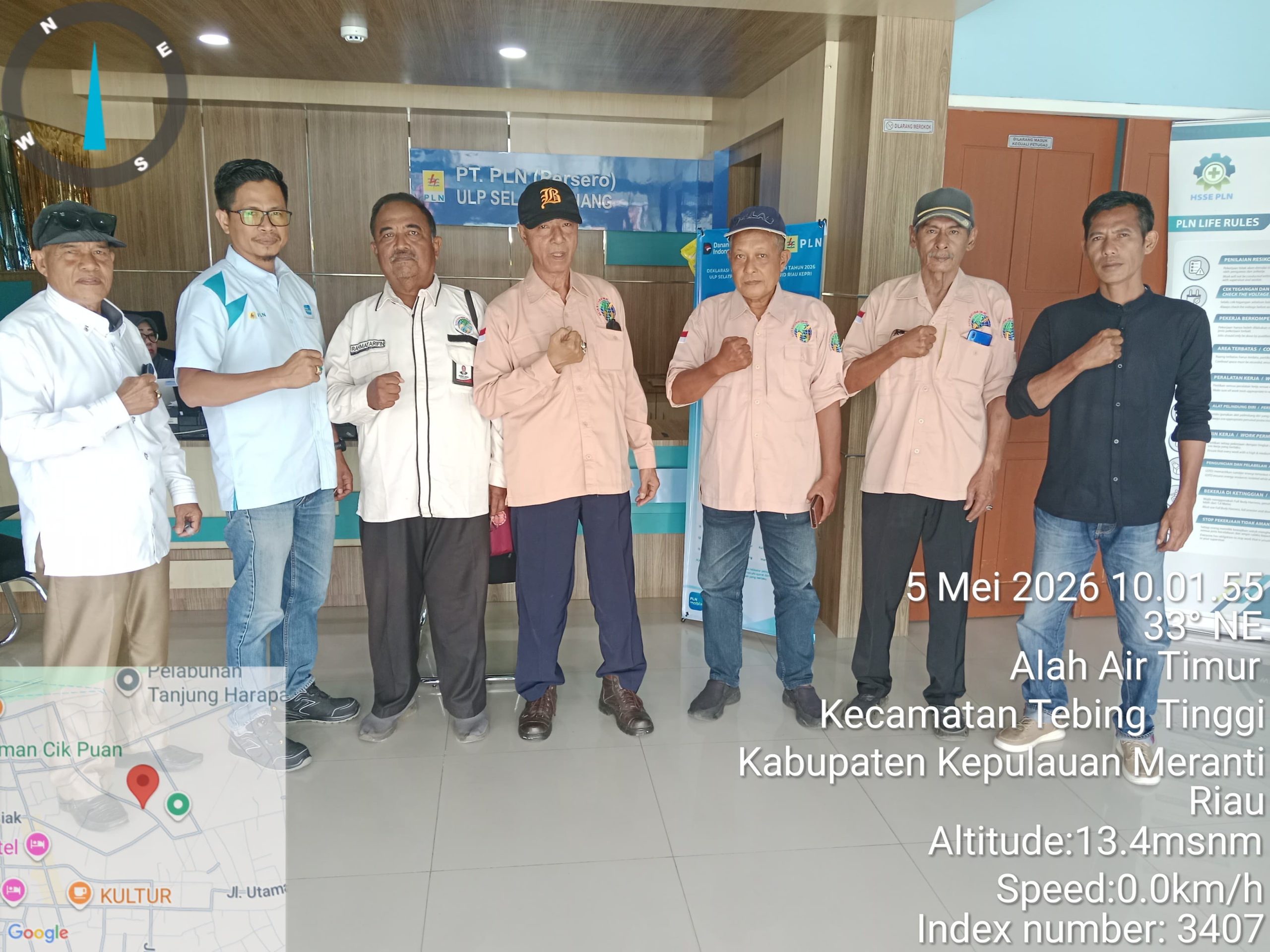IWO Meranti Silaturahmi ke PLN Selatpanjang