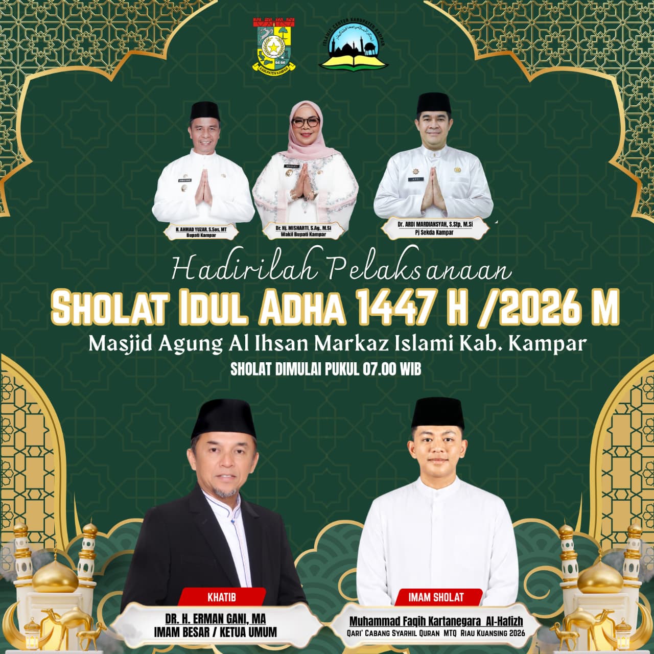 Pemda Kampar Beri Ruang Qori dan Qori’ah Tampil di Berbagai Kegiatan Keagamaan Pemda Kampar Beri Ruang Qori dan Qori’ah Tampil di Berbagai Kegiatan Keagamaan