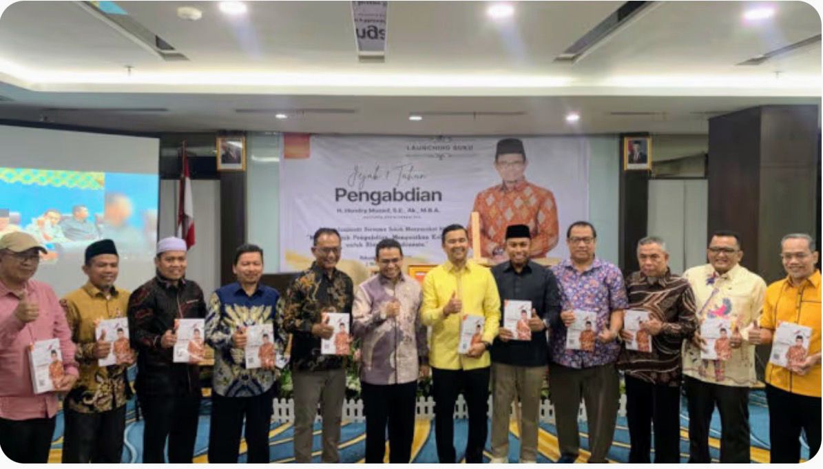 Hendry Munief Luncurkan Buku Jejak 1 Tahun Pengabdian, Angkat Kinerja sebagai anggota DPR RI