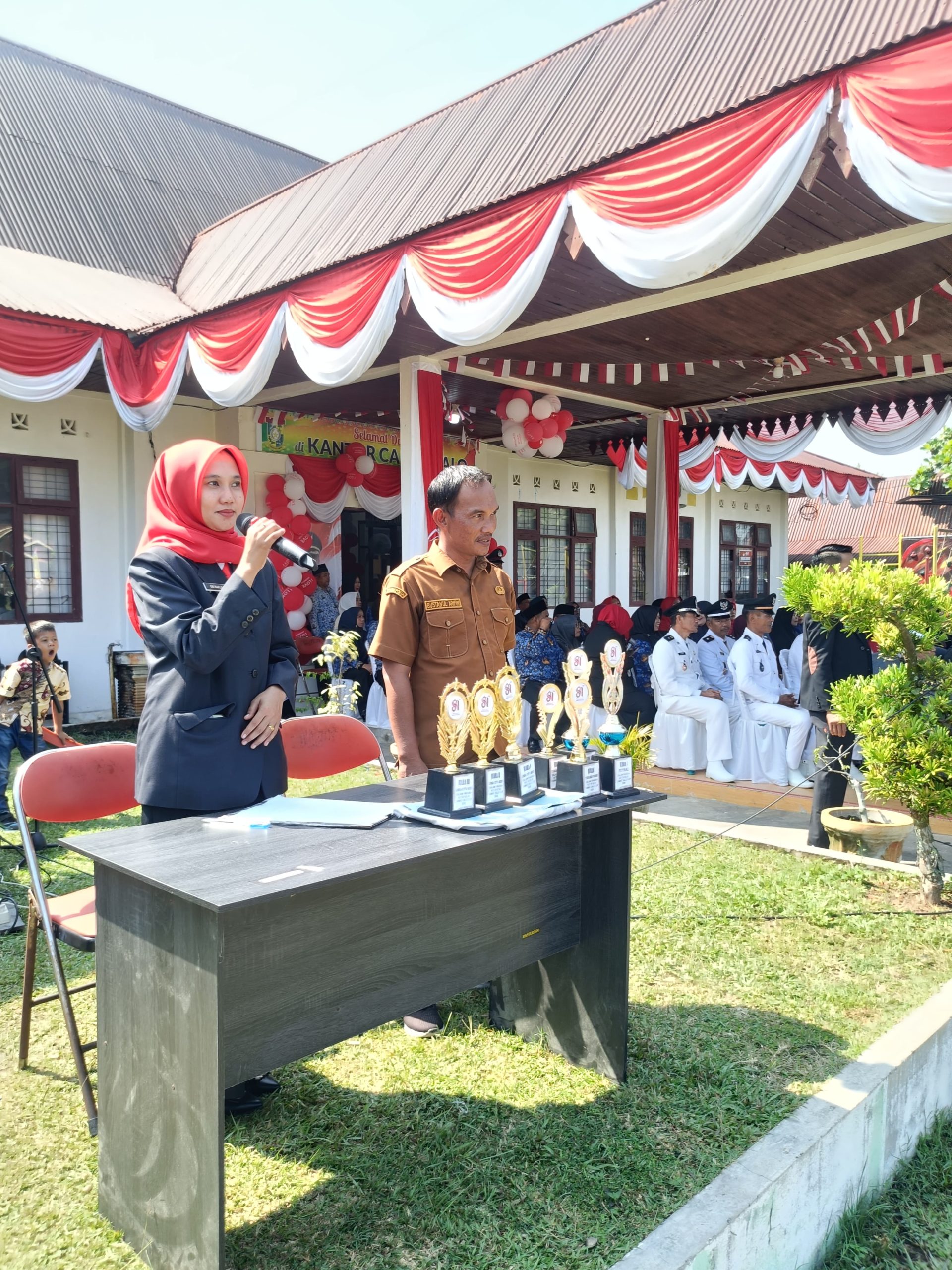 KUA Salo Mengabdi di Hari Kemerdekaan: Doa, Pengabdian, dan Semangat Menjaga Indonesia