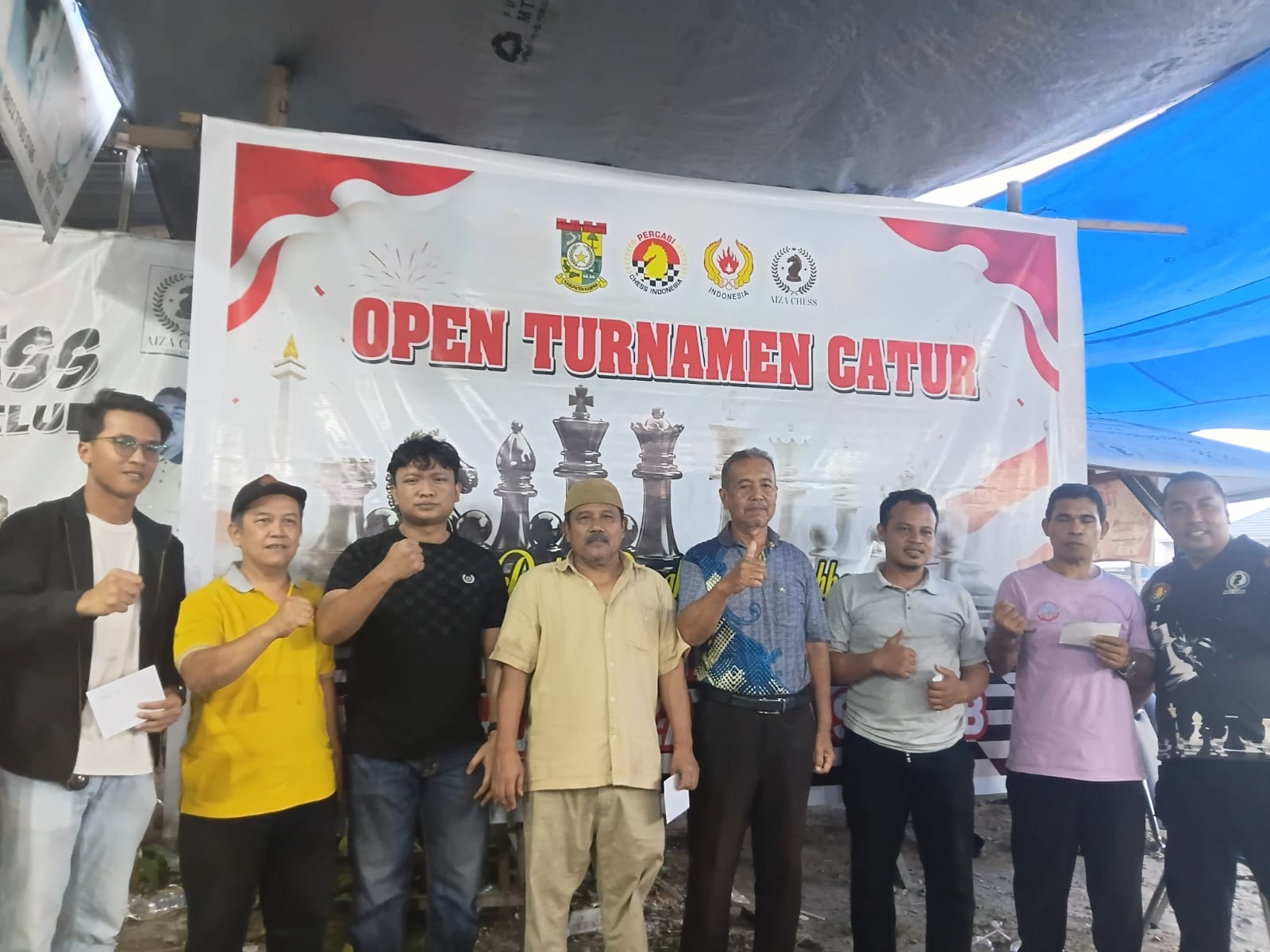 Tutup Open Turnamen Aiza Chess, Angga Dorong Regenerasi Pecatur Kampar